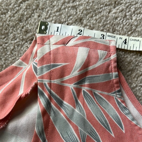 Tommy Bahama Pink Floral 100% Silk Tropical Vest Women’s Medium - Picture 5 of 7